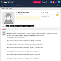 cityescortsmumbai - Profil - GameDesire