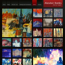 Cityscape Gallery - Architectural Paintings - Aladair Banks - Artist and Sculptor