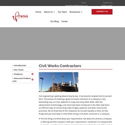 Civil Works Contractors