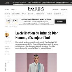 La civilisation du futur de Dior Homme, dès aujourd’hui - Actualité : defiles (#1112405)