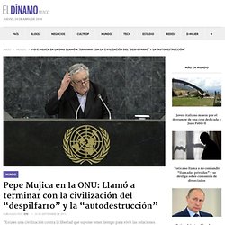 Pepe Mujica en la ONU: Llamó a terminar con la civilización del “despilfarro” y la “autodestrucción”