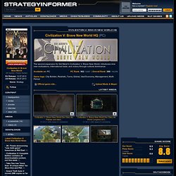 Civilization V: Brave New World PC, Civilization V: Brave New World PC Game, Civilization V: Brave New World HQ
