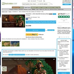 Civilization 6 - Aztec Civilization Pack [DLC] (Steam) steamdigital