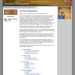 Ancient Civilizations