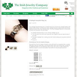 Claddagh Stackable Ring Set