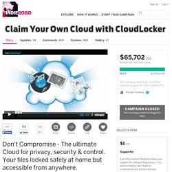 Claim Your Own Cloud with CloudLocker