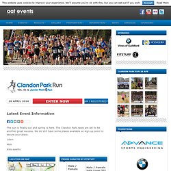 Clandon Park Run 20 April - all about triathlons