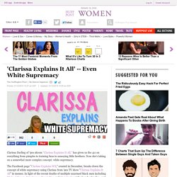 'Clarissa Explains It All'