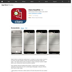 ‎Claro ScanPen on the App Store