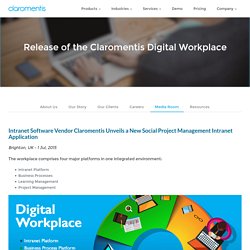 Claromentis Releases Digital Workplace