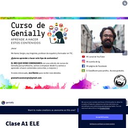 Clase A1 ELE by Sergio García on Genially