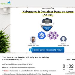 Kubernetes & Container Demo on Azure [AZ-104]