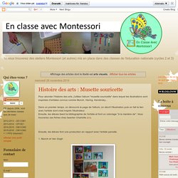 En classe avec Montessori: arts visuels