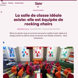 La salle de classe idéale existe: elle est équipée de rocking chairs