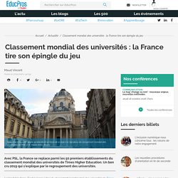Classement mondial des universités : la France tire son épingle du jeu