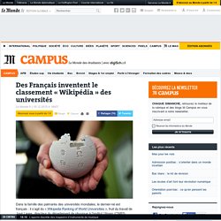 Des Français inventent le classement « Wikipédia » des universités