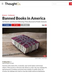 Classic and Award-Winning Banned Books
