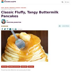 Classic Fluffy, Tangy Buttermilk Pancakes