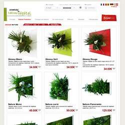 Design floral classic pour jardinier Gamme nature - Flowerbox France
