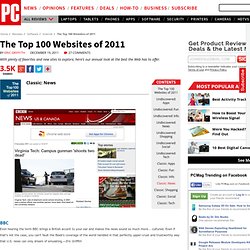 The Top 100 Websites of 2011 - Classic: News