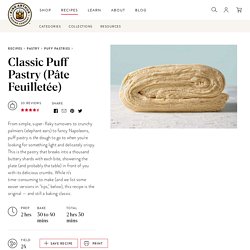 Classic Puff Pastry (Pâte Feuilletée)