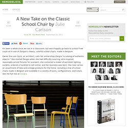 A New Take on the Classic School Chair