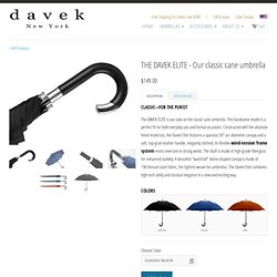 Davek Elite Umbrella - High Quality Umbrellas and Bags - Strong and durable umbrellas - Wind proof umbrellas - Gifts for Him - Gifts for her - Corporate gift - Gifts for men and women - Golf Umbrella
