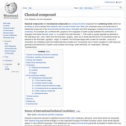 Classical compound