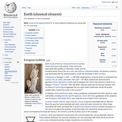 Earth (classical element)