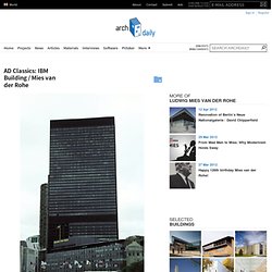 IBM Building / Mies van der Rohe