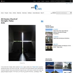 AD Classics: Church of the Light / Tadao Ando
