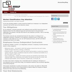 Worker Classification: Pay Attention