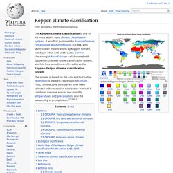 Köppen climate classification