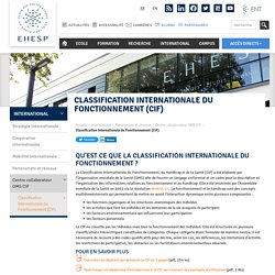 Classification Internationale du Fonctionnement (CIF)