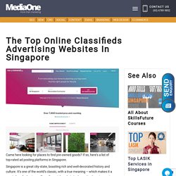 The Top Online Classifieds Advertising Websites In Singapore