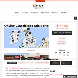 PHP Classifieds Script, Classified ads Listing Script