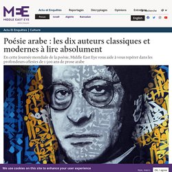 Poésie arabe : les dix auteurs classiques et modernes à lire absolument