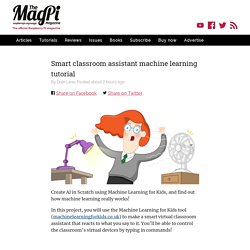 Smart classroom assistant machine learning tutorial — The MagPi magazine