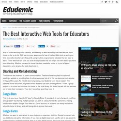 The 35 Best Web 2.0 Classroom Tools Chosen By You