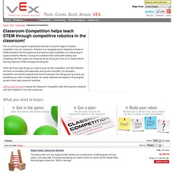 Classroom Competition - Education - VEX Robotics - Nightly