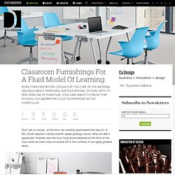 Classroom Furnishings For A Fluid Model Of Learning