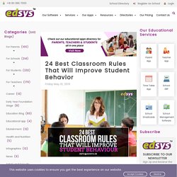 24 Best “Classroom Rules” That Will Improve Student Behaviour