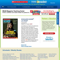 READ Magazine: Fiction, nonfiction, and reader’s theater for grades 6–10