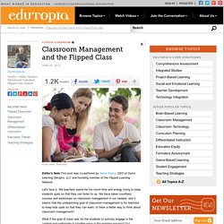 Classroom Management and the Flipped Class