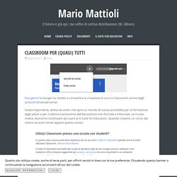 Classroom per (quasi) tutti