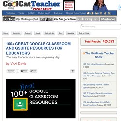 100+ Great Google Classroom Resources for Educators