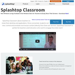 CLASSROOM - Splashtop Inc.