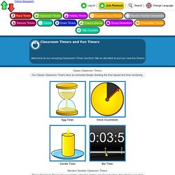 Classroom Timers - Fun Timers