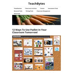 12 Ways To Use Padlet In Your Classroom Tomorrow!