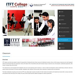 Classrooms — ITFT College